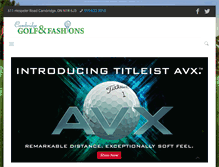 Tablet Screenshot of golfandfashions.com